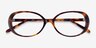 Surrey Tortoise AcetateEyeglass Frames from EyeBuyDirect, Closed View
