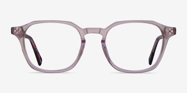 Hopkins Clear Pink Floral Acétate Montures de lunettes de vue