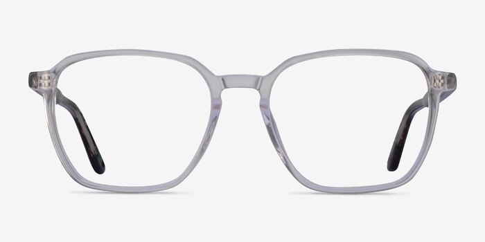 Ashby Clear Floral Acétate Montures de lunettes de vue d'EyeBuyDirect