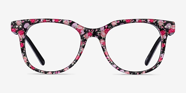 Topic Floral Acetate Eyeglass Frames