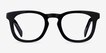 Austral Black AcetateEyeglass Frames from EyeBuyDirect, Front View