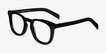 Austral Black AcetateEyeglass Frames from EyeBuyDirect, Angle View