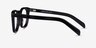 Austral Black AcetateEyeglass Frames from EyeBuyDirect, Side View