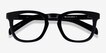 Austral Black AcetateEyeglass Frames from EyeBuyDirect, Closed View