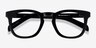 Austral Black AcetateEyeglass Frames from EyeBuyDirect, Closed View