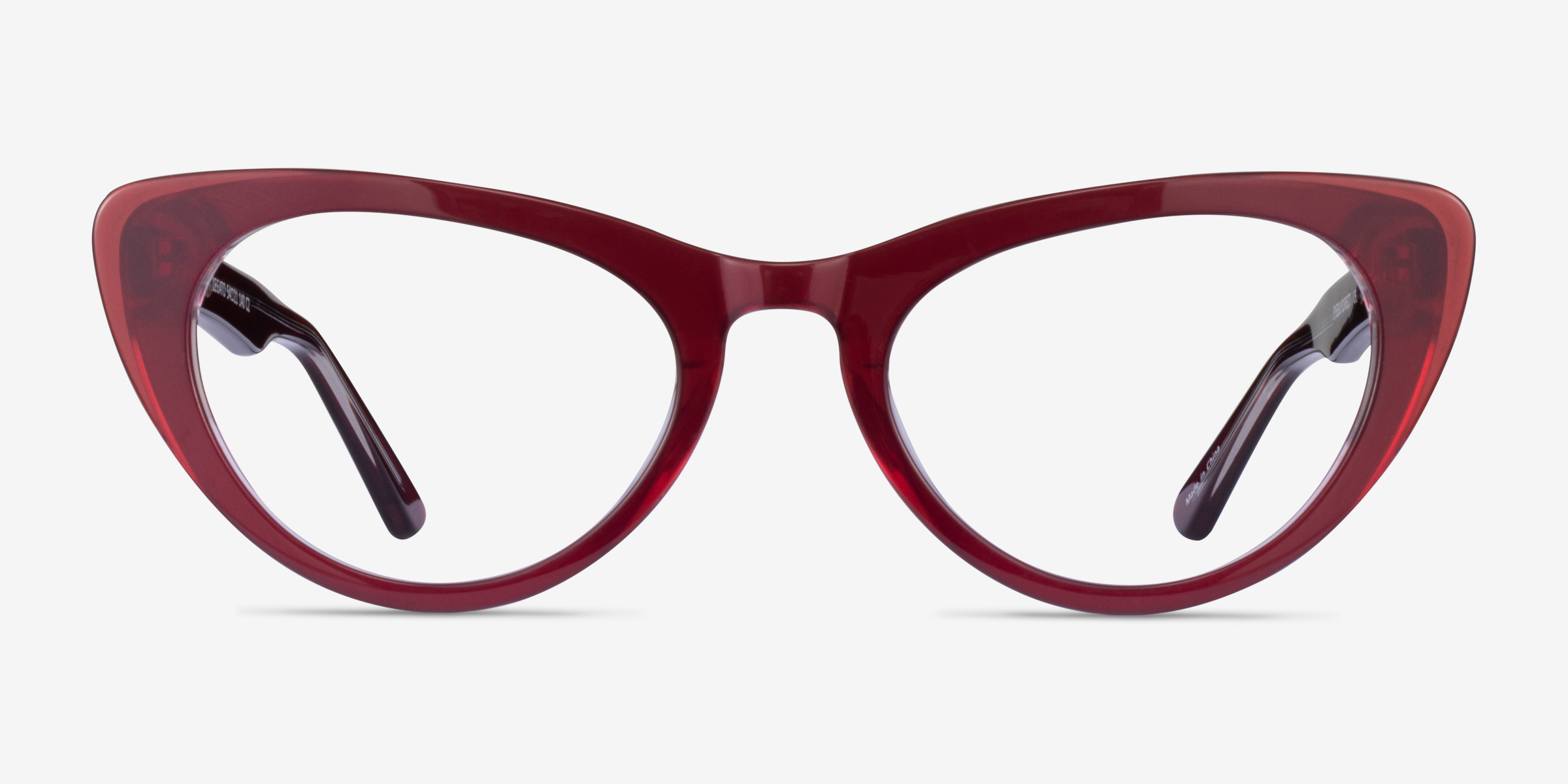 Legato Cat Eye Burgundy Glasses for Women Eyebuydirect Canada