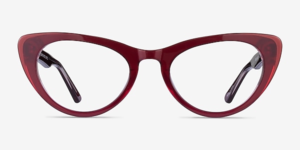 Legato Burgundy Acétate Montures de lunettes de vue