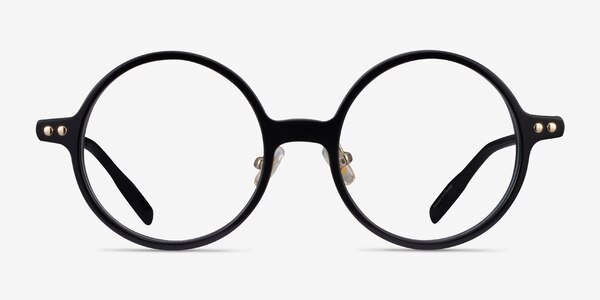 Greenwich Black Acetate Eyeglass Frames