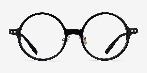 Greenwich Noir Acétate Montures de lunettes de vue