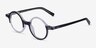 Wilcox Black Clear AcetateEyeglass Frames from EyeBuyDirect, Angle View