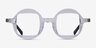 Serrano Clear Tortoise AcetateEyeglass Frames from EyeBuyDirect, Front View