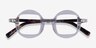 Serrano Clear Tortoise AcetateEyeglass Frames from EyeBuyDirect, Closed View