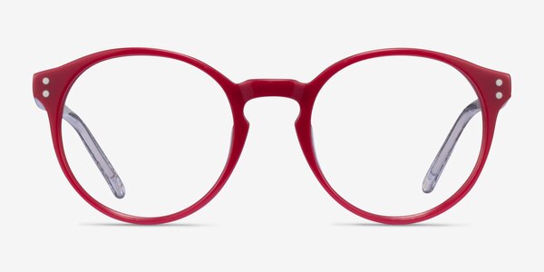 Enjoy Burgundy Acétate Montures de lunettes de vue