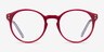 Enjoy Burgundy AcetateEyeglass Frames from EyeBuyDirect, Front View