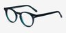 Luminary Teal AcetateEyeglass Frames from EyeBuyDirect, Angle View