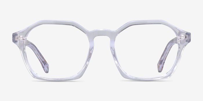 Famous Clear Gold Acetate Eyeglass Frames from EyeBuyDirect