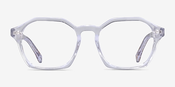 Famous Clear Gold Acetate Eyeglass Frames