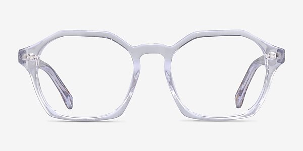 Famous Clear Gold Acetate Eyeglass Frames