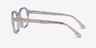 Famous Clear Gold AcetateEyeglass Frames from EyeBuyDirect, Side View