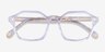 Famous Clear Gold AcetateEyeglass Frames from EyeBuyDirect, Closed View