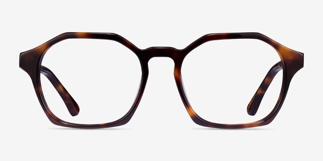 Famous Tortoise AcetateEyeglass Frames from EyeBuyDirect, Front View