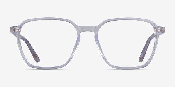 Stage Clear Gold Acetate Eyeglass Frames
