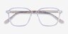 Stage Clear Gold AcetateEyeglass Frames from EyeBuyDirect, Closed View