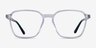 Stage Clear Teal AcetateEyeglass Frames from EyeBuyDirect, Front View