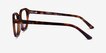 Knowledge Clear Brown Tortoise AcetateEyeglass Frames from EyeBuyDirect, Side View