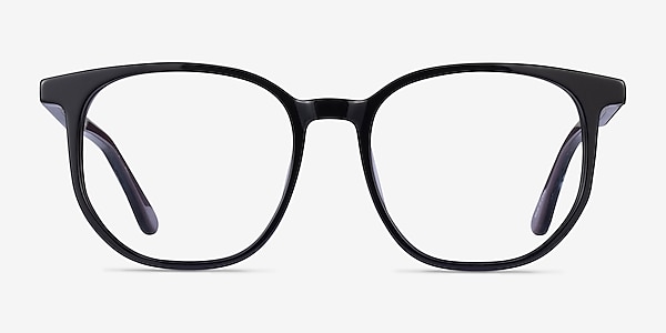 Observation Black Gray Acetate Eyeglass Frames