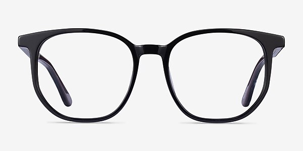 Observation Black Gray Acetate Eyeglass Frames