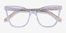 Mind Clear Gold AcetateEyeglass Frames from EyeBuyDirect, Closed View