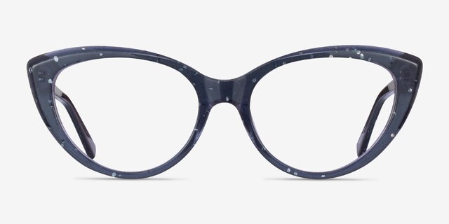 Discovery Gray AcetateEyeglass Frames from EyeBuyDirect, Front View