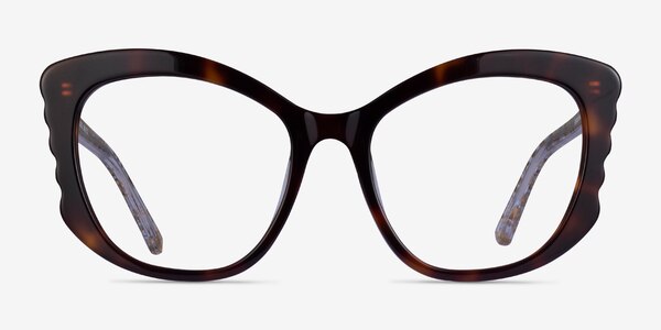 Aesthete Tortoise Clear Gold Acétate Montures de lunettes de vue