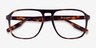 Downtown Tortoise AcetateEyeglass Frames from EyeBuyDirect, Closed View