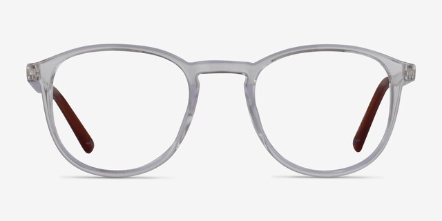 Neo Clear PlasticEyeglass Frames from EyeBuyDirect, Front View