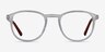 Neo Clear PlasticEyeglass Frames from EyeBuyDirect, Front View