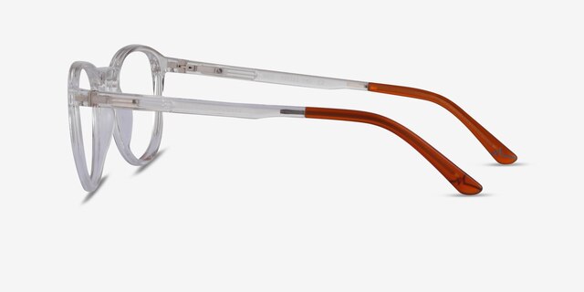 Neo Clear PlasticEyeglass Frames from EyeBuyDirect, Side View