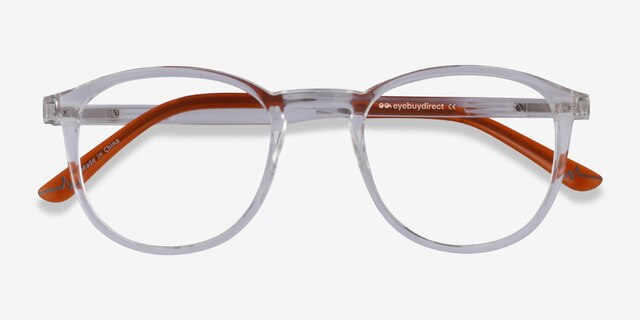 Neo Clear PlasticEyeglass Frames from EyeBuyDirect, Closed View