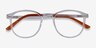 Neo Clear PlasticEyeglass Frames from EyeBuyDirect, Closed View