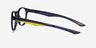 Trinity Blue Tortoise PlasticEyeglass Frames from EyeBuyDirect, Side View