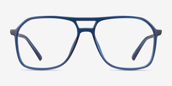 Encode Clear Navy Plastique Montures de lunettes de vue