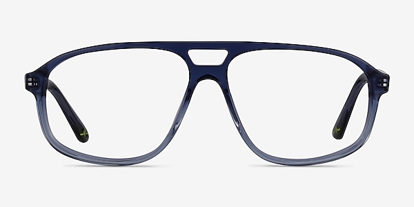 Volt Clear Blue Acetate Eyeglass Frames