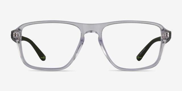 Euclid Clear PlasticEyeglass Frames from EyeBuyDirect, Front View