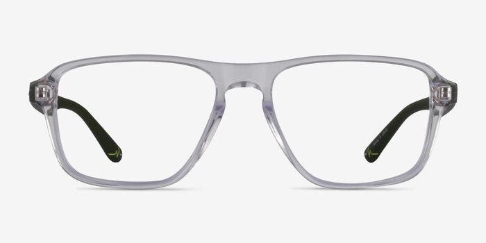 Euclid Clear Plastic Eyeglass Frames from EyeBuyDirect