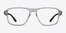 Euclid Clear PlasticEyeglass Frames from EyeBuyDirect, Front View
