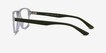 Euclid Clear PlasticEyeglass Frames from EyeBuyDirect, Side View
