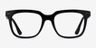 Ursus Black AcetateEyeglass Frames from EyeBuyDirect, Front View