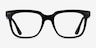 Ursus Black AcetateEyeglass Frames from EyeBuyDirect, Front View