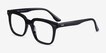 Ursus Black AcetateEyeglass Frames from EyeBuyDirect, Angle View